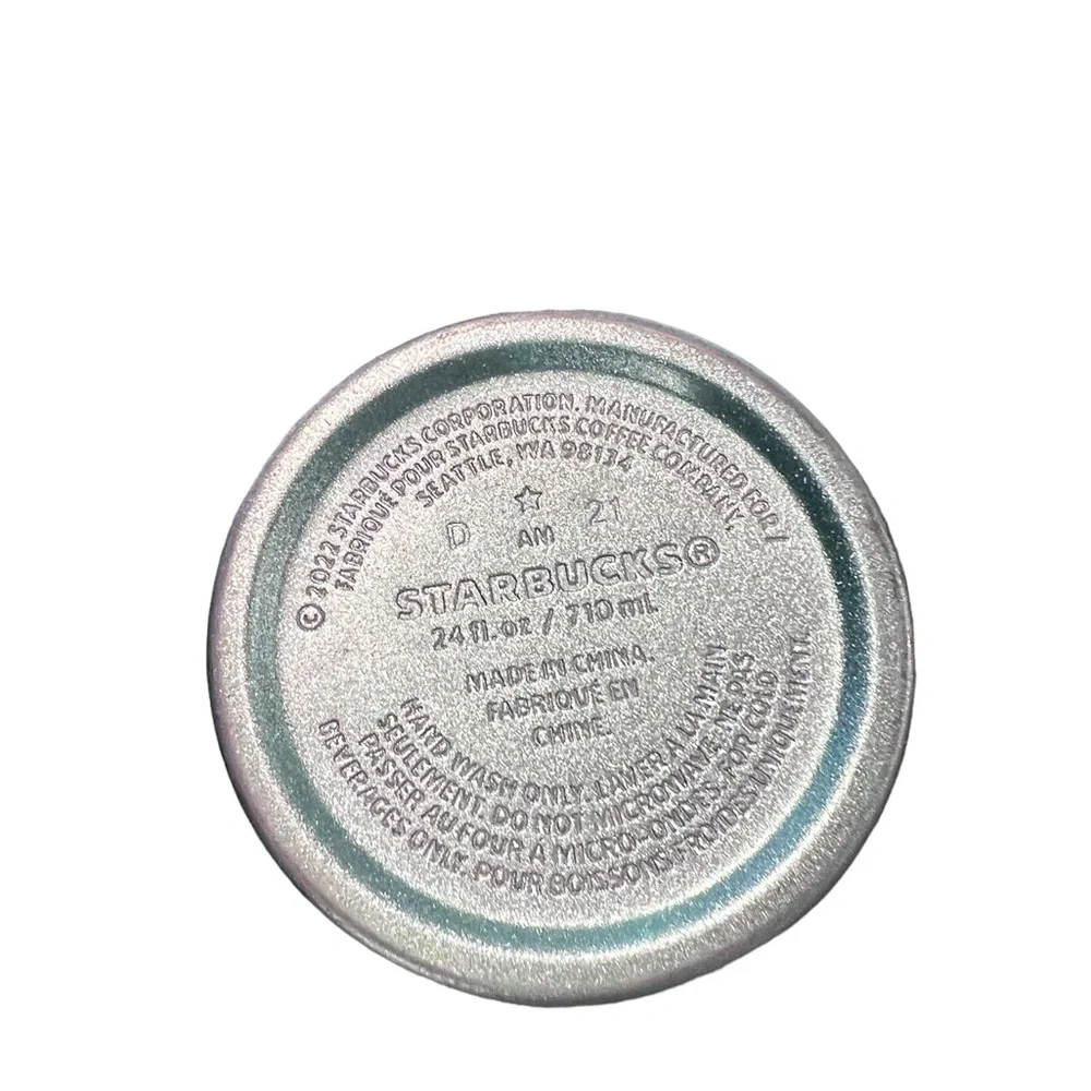 Starbucks Siren Mermaid Scale Green Stainless 24 oz Cup